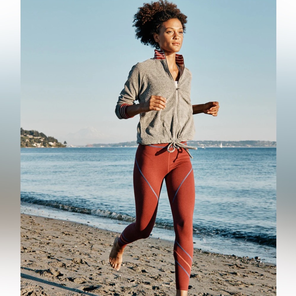 MARINE LAYER SPORT ‘Mia’ Sport Legging in Rosewood